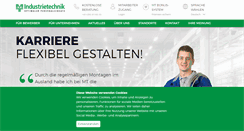 Desktop Screenshot of mt-industrietechnik.de