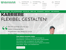 Tablet Screenshot of mt-industrietechnik.de